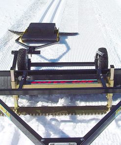 using multiple snow groomers