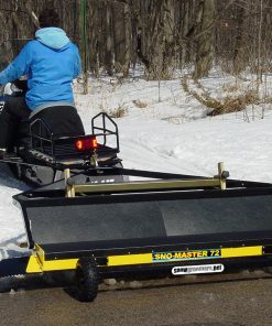 wide trail ultra light weight snow groomer