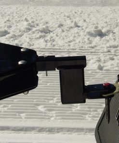 Alternative view of Pin Coupler - 5" Offset w/ Detent Pin