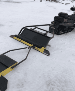 SNO-MASTER 48 with razor and track setter