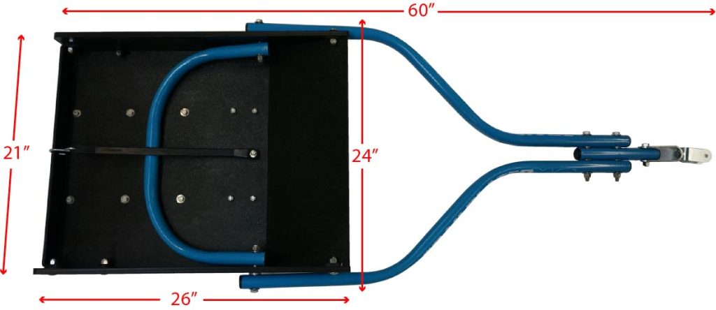 TrailBlazerXC.Overhead View Measurements